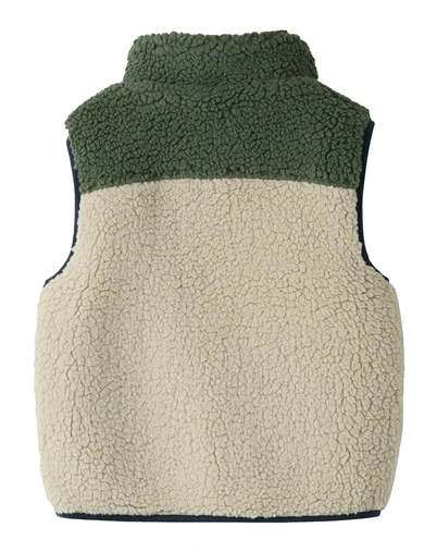 Name It - NMMMonico Teddy Vest - Peyote